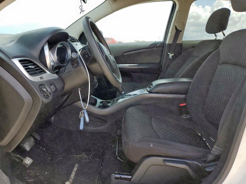 3C4PDCBG7DT637071 - 2013 DODGE JOURNEY SXT WHITE photo 7