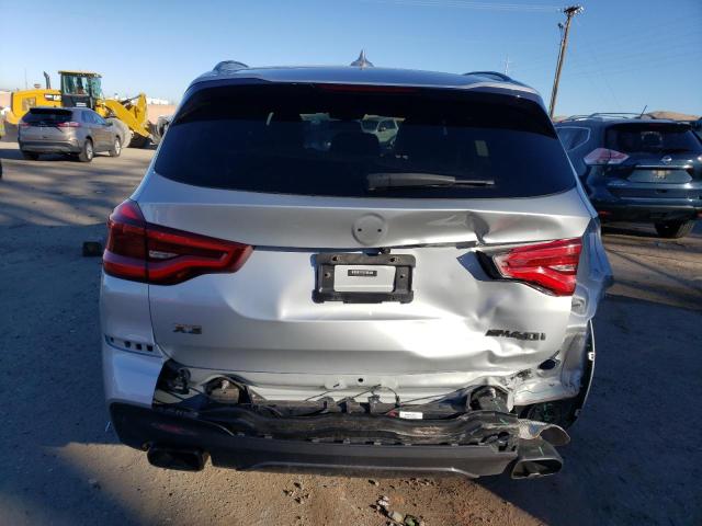 5UXTY9C07M9G94436 - 2021 BMW X3 XDRIVEM40I SILVER photo 6