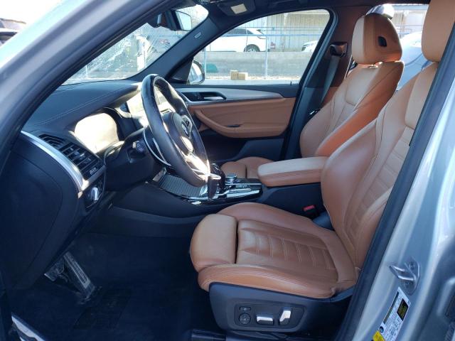 5UXTY9C07M9G94436 - 2021 BMW X3 XDRIVEM40I SILVER photo 7
