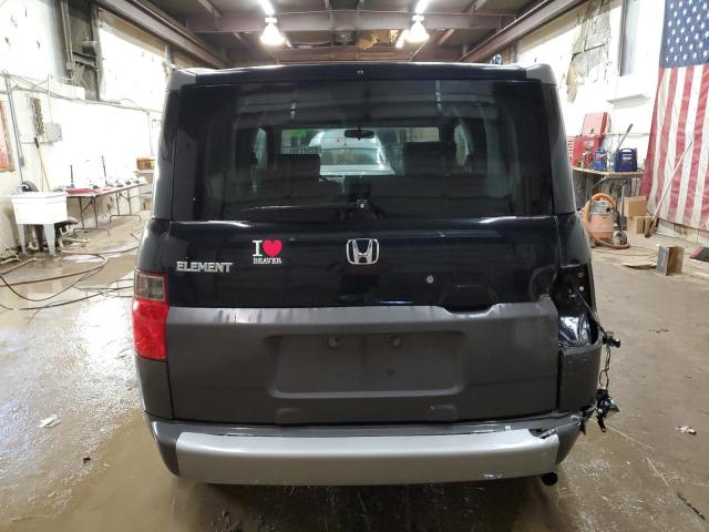 5J6YH28603L042228 - 2003 HONDA ELEMENT EX BLACK photo 6