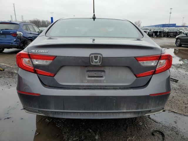 1HGCV1F19LA060377 - 2020 HONDA ACCORD LX GRAY photo 6