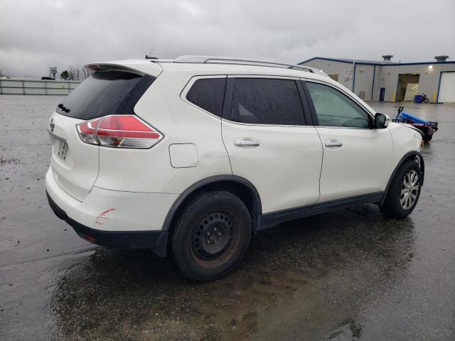 JN8AT2MT1GW016876 - 2016 NISSAN ROGUE S WHITE photo 3