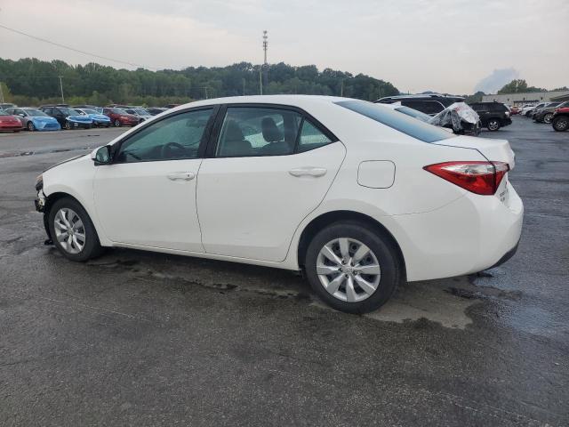 2T1BURHEXGC544877 - 2016 TOYOTA COROLLA L WHITE photo 2