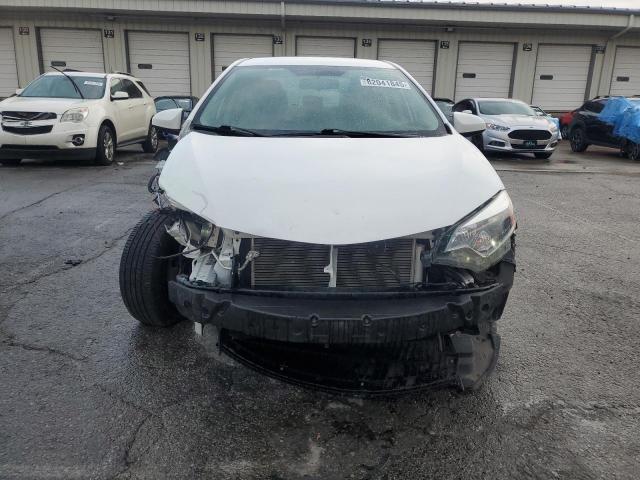 2T1BURHEXGC544877 - 2016 TOYOTA COROLLA L WHITE photo 5