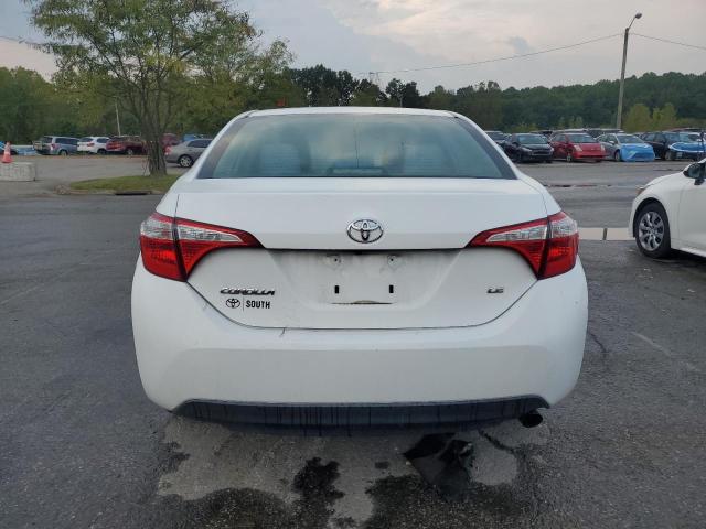 2T1BURHEXGC544877 - 2016 TOYOTA COROLLA L WHITE photo 6
