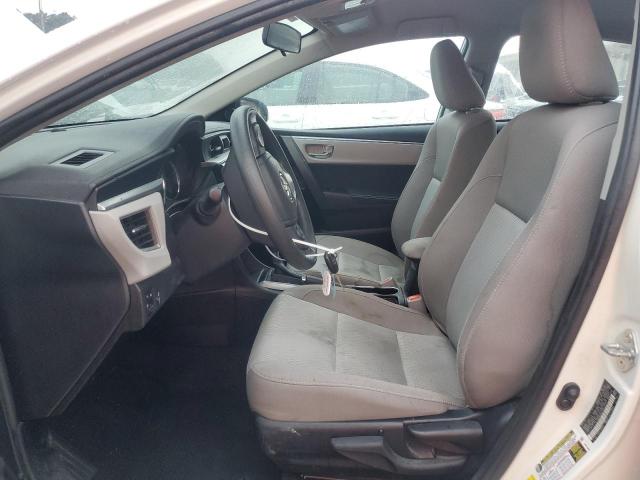 2T1BURHEXGC544877 - 2016 TOYOTA COROLLA L WHITE photo 7