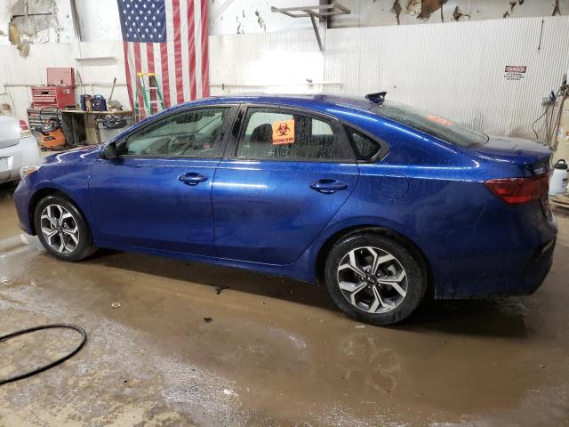 3KPF24AD1ME269165 - 2021 KIA FORTE FE BLUE photo 2