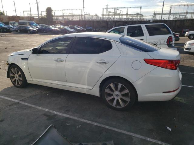 5XXGM4A75DG193479 - 2013 KIA OPTIMA LX WHITE photo 2