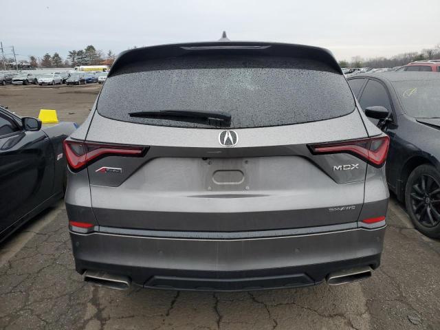 5J8YE1H01NL035913 - 2022 ACURA MDX A-SPEC GRAY photo 6