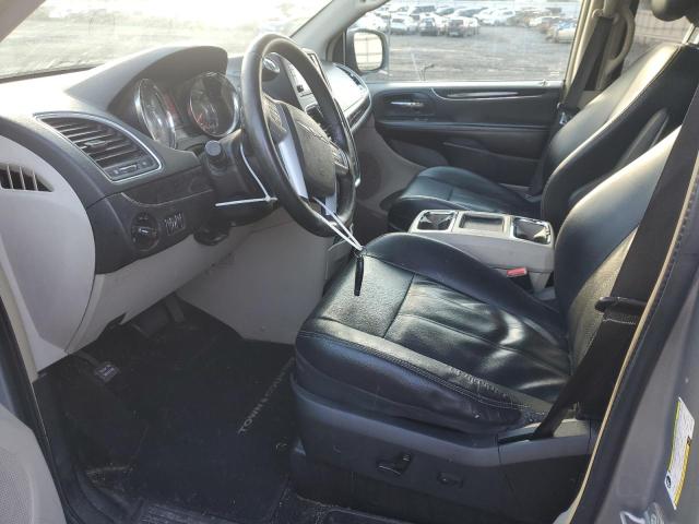 2C4RC1BG0ER209198 - 2014 CHRYSLER TOWN & COU TOURING SILVER photo 7