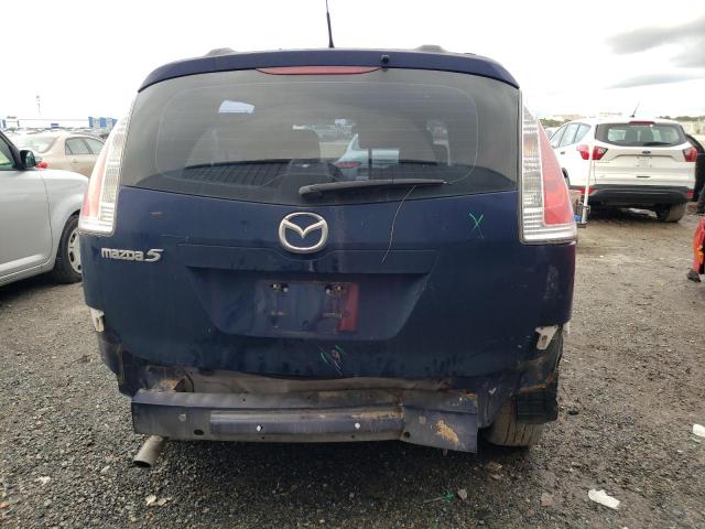 JM1CR293190358331 - 2009 MAZDA 5 BLUE photo 6