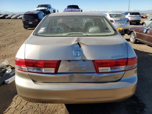 1HGCM56334A076958 - 2004 HONDA ACCORD LX TAN photo 6