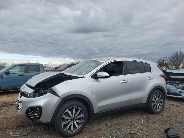 KNDPNCACXJ7384498 - 2018 KIA SPORTAGE EX SILVER photo 1