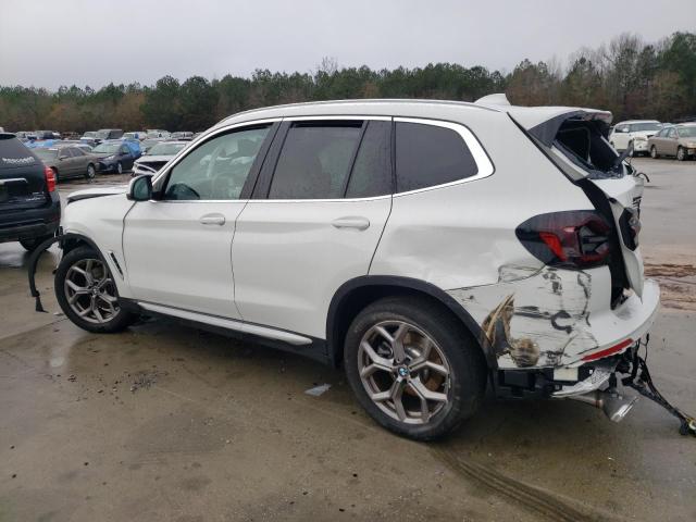 5UX53DP05P9R83577 - 2023 BMW X3 XDRIVE30I WHITE photo 2