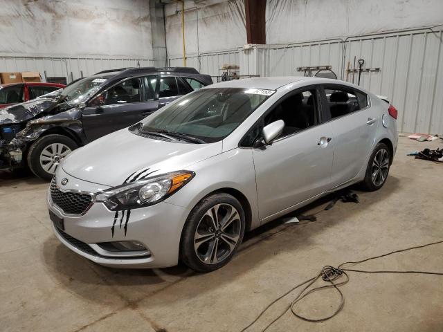 KNAFX4A83G5475959 - 2016 KIA FORTE EX SILVER photo 1