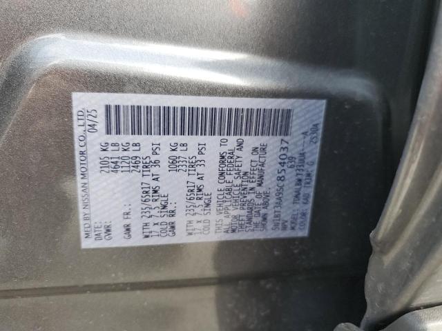 5N1BT3AA9SC854037 - 2025 NISSAN ROGUE S 灰色 照片 14