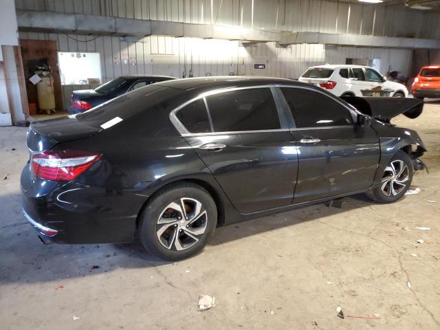 1HGCR2F30GA161258 - 2016 HONDA ACCORD LX BLACK photo 3