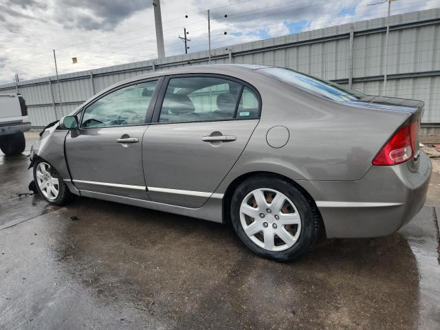 1HGFA16536L138978 - 2006 HONDA CIVIC LX GRAY photo 2