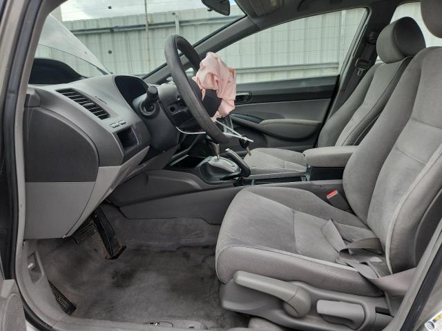 1HGFA16536L138978 - 2006 HONDA CIVIC LX GRAY photo 7