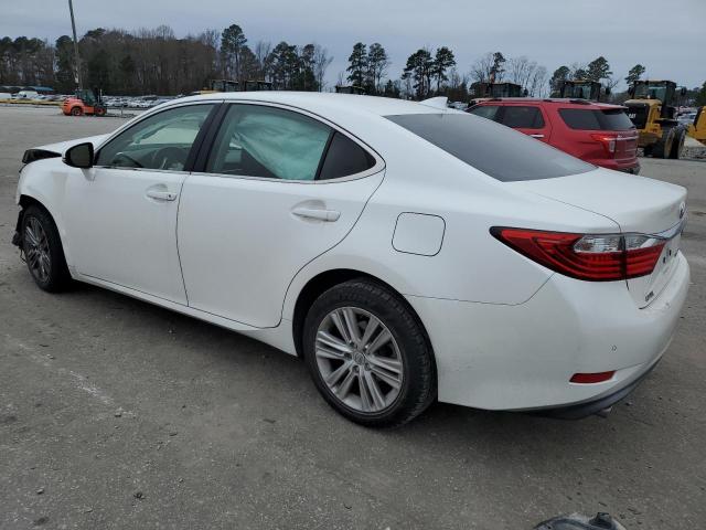 JTHBK1GGXF2207681 - 2015 LEXUS ES 350 WHITE photo 2