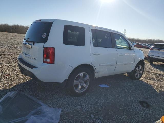 5FNYF4H63CB060054 - 2012 HONDA PILOT EXL WHITE photo 3