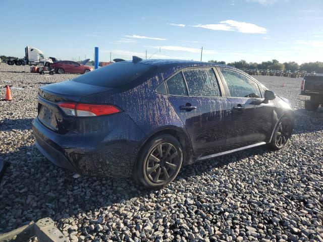 JTDEPMAE1MJ125270 - 2021 TOYOTA COROLLA LE BLUE photo 3