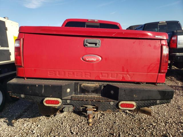 1FTSW21R29EA34151 - 2009 FORD F250 SUPER DUTY RED photo 6