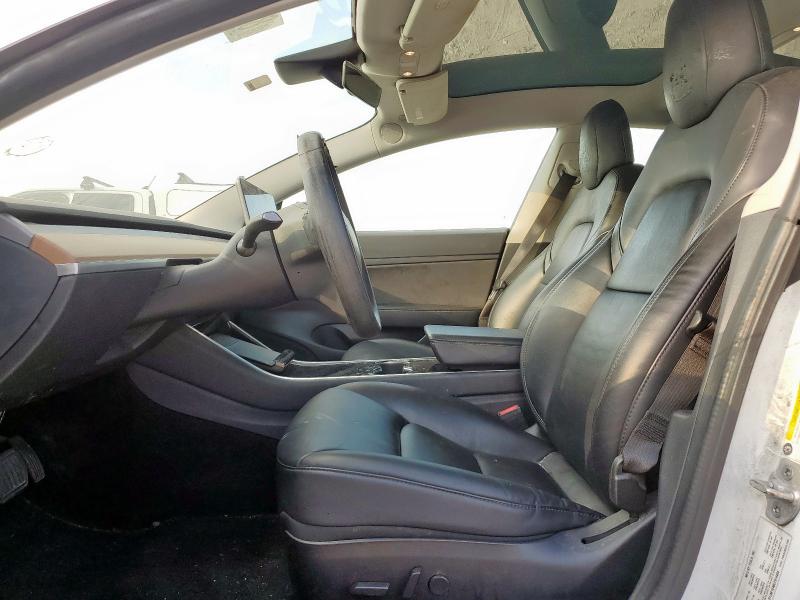 5YJ3E1EA8LF614404 - 2020 TESLA MODEL 3 WHITE photo 7