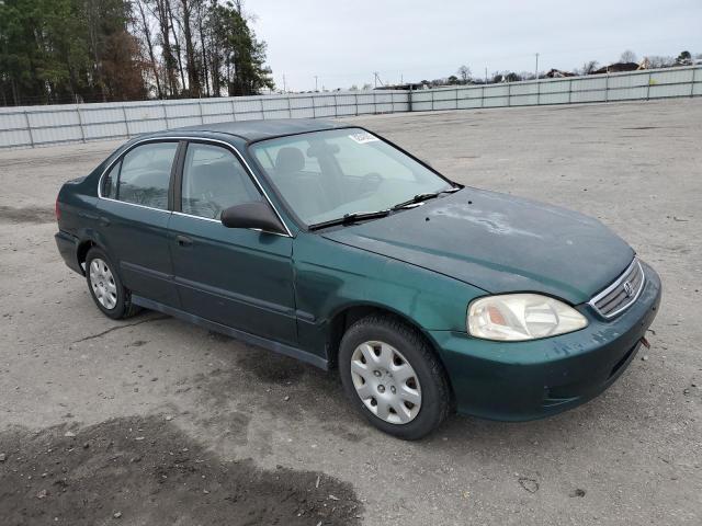 2HGEJ6673YH558556 - 2000 HONDA CIVIC LX GREEN photo 4