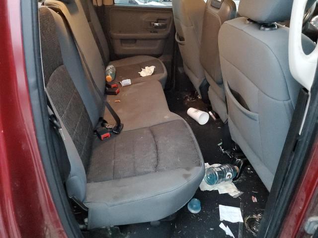 1C6RR7GT2DS621683 - 2013 RAM 1500 SLT წითელი ფოტო 10