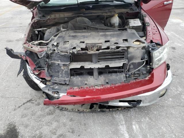 1C6RR7GT2DS621683 - 2013 RAM 1500 SLT წითელი ფოტო 11