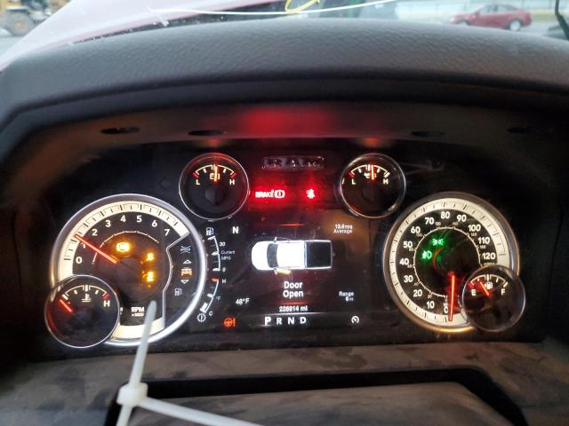 1C6RR7GT2DS621683 - 2013 RAM 1500 SLT წითელი ფოტო 9