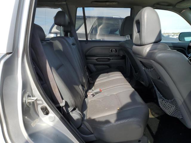 5FNYF18635B021336 - 2005 HONDA PILOT EXL SILVER photo 11