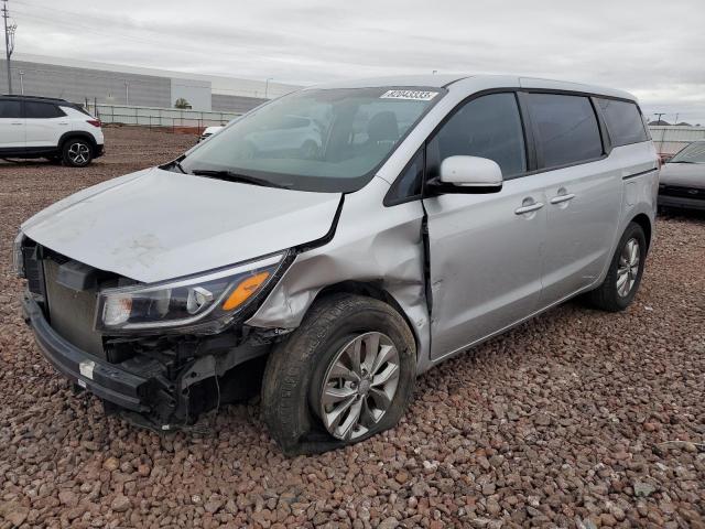 KNDMA5C17K6549131 - 2019 KIA SEDONA L SILVER photo 1