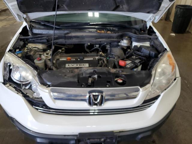 JHLRE48708C055935 - 2008 HONDA CR-V EXL WHITE photo 12