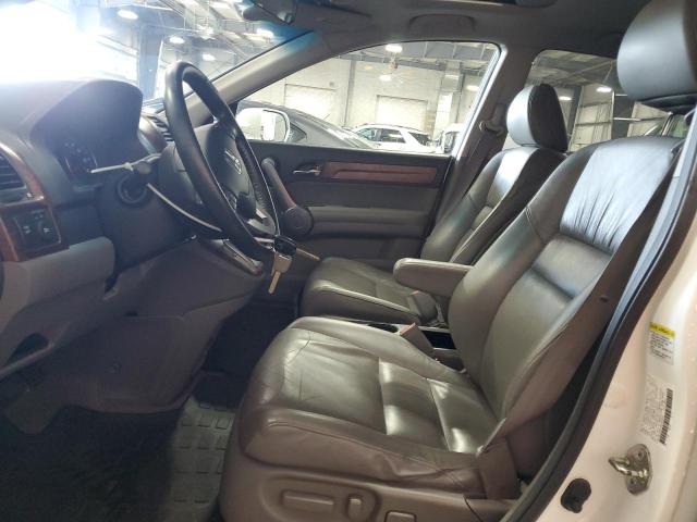 JHLRE48708C055935 - 2008 HONDA CR-V EXL WHITE photo 7