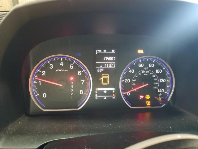 JHLRE48708C055935 - 2008 HONDA CR-V EXL WHITE photo 9