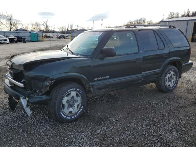 1GNDT13WX2K234708 - 2002 CHEVROLET BLAZER GREEN photo 1