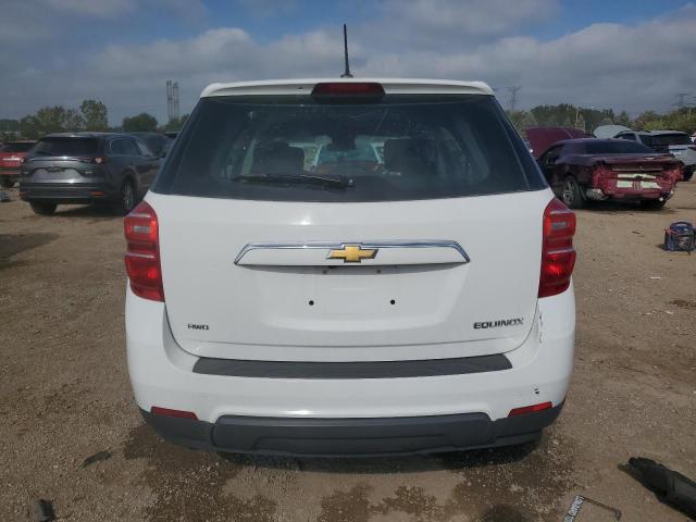 2GNFLEEK3G6291580 - 2016 CHEVROLET EQUINOX LS Ақ фото 6