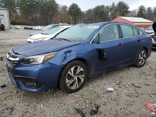 4S3BWAF63M3012429 - 2021 SUBARU LEGACY PREMIUM BLUE photo 1