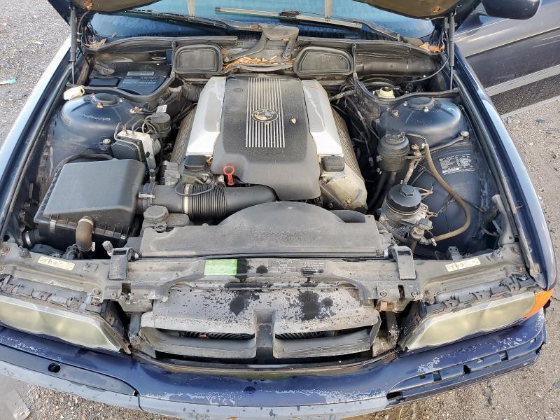 WBAGG8346YDN77561 - 2000 BMW 7 SERIES I AUTOMATIC BLUE photo 11