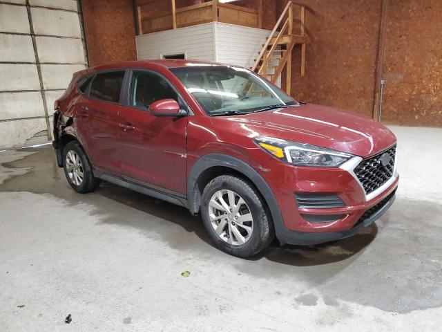 KM8J2CA40KU866127 - 2019 HYUNDAI TUCSON SE მუქწითელი ფოტო 4