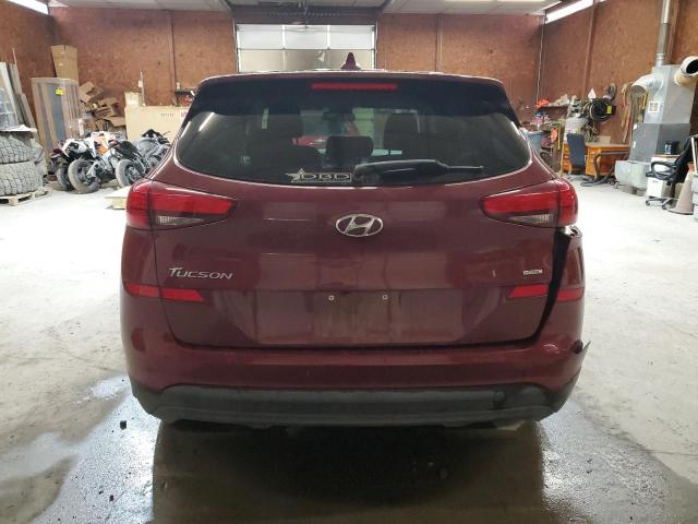 KM8J2CA40KU866127 - 2019 HYUNDAI TUCSON SE მუქწითელი ფოტო 6