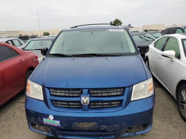 2D4RN4DE6AR163736 - 2010 DODGE GRAND CARA SE BLUE photo 5