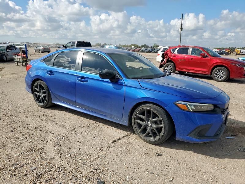 2HGFE2F5XPH506856 - 2023 HONDA CIVIC SPORT Синий фото 4