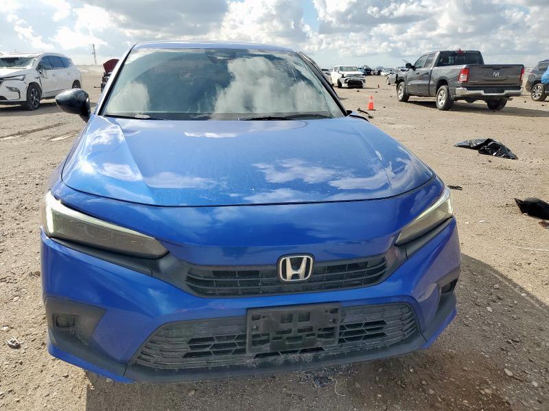 2HGFE2F5XPH506856 - 2023 HONDA CIVIC SPORT Синий фото 5
