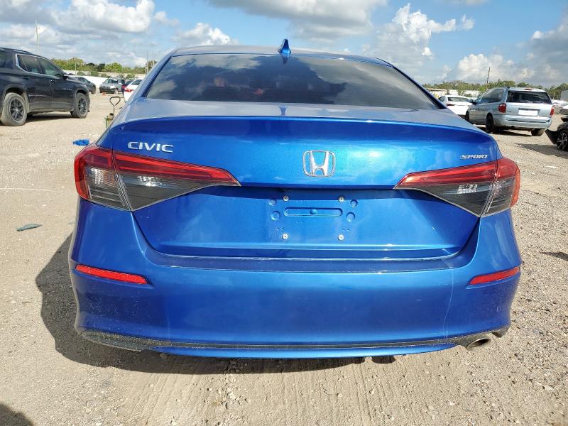 2HGFE2F5XPH506856 - 2023 HONDA CIVIC SPORT Синий фото 6