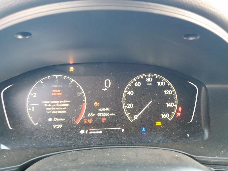 2HGFE2F5XPH506856 - 2023 HONDA CIVIC SPORT Синий фото 9