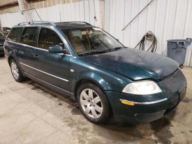 WVWYH63B21E117952 - 2001 VOLKSWAGEN PASSAT GLX 4MOTION GREEN photo 4