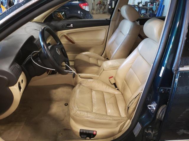 WVWYH63B21E117952 - 2001 VOLKSWAGEN PASSAT GLX 4MOTION GREEN photo 7